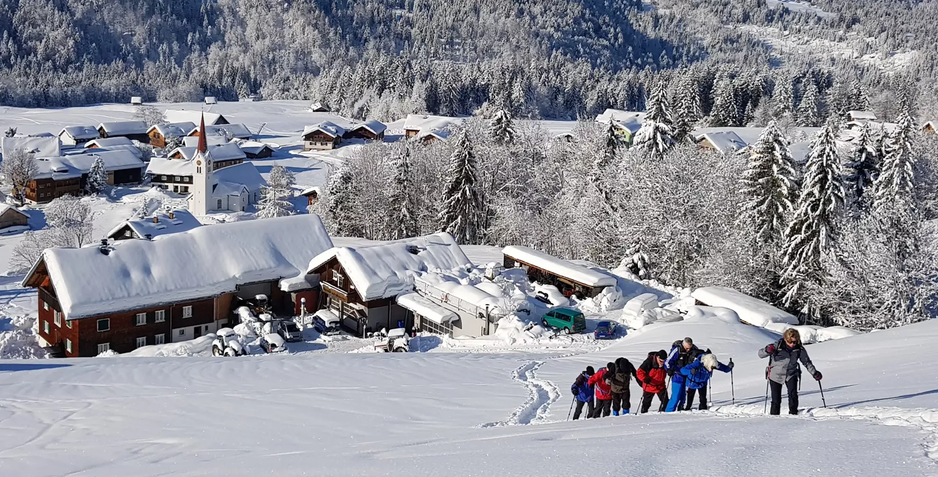 Winterwandelen Bregenzerwald