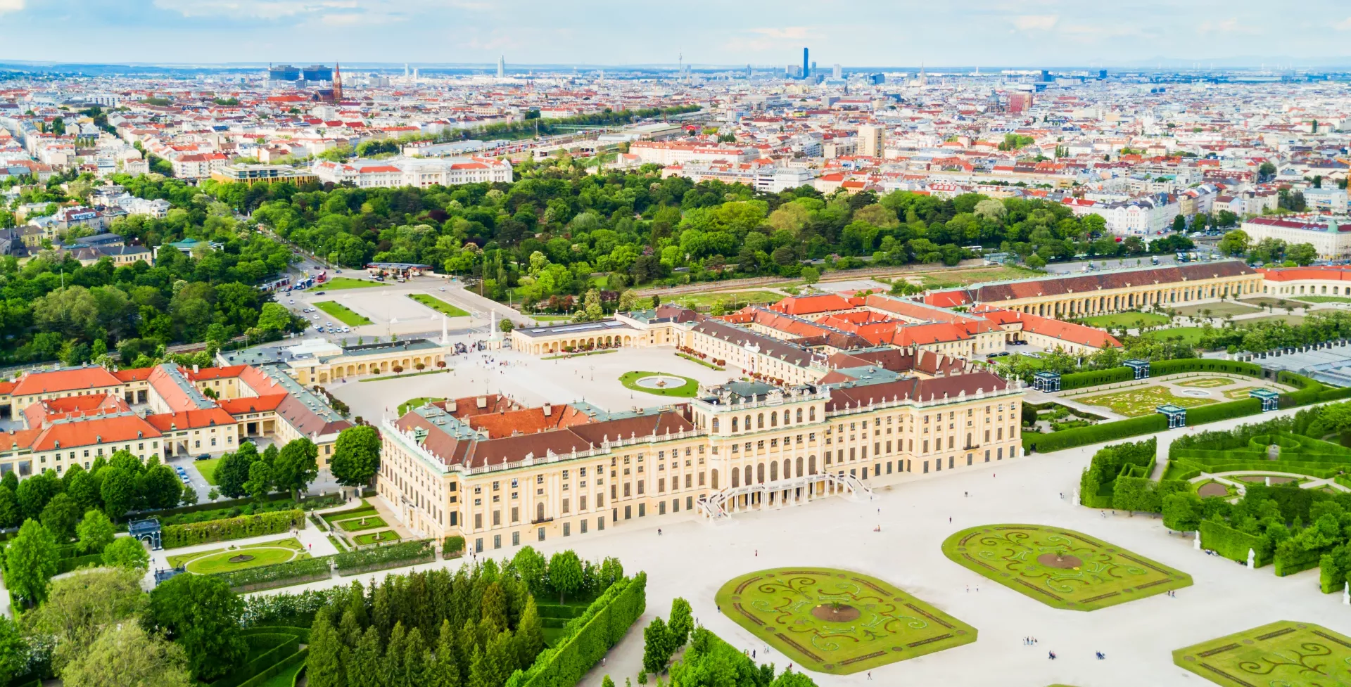 Schonbrunn Palace in Wenen