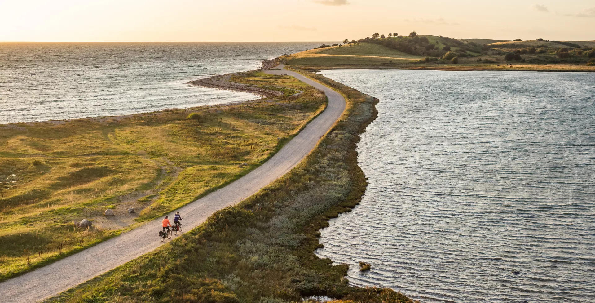 Fietsen bij Fynshoved Cyklister in Denemarken