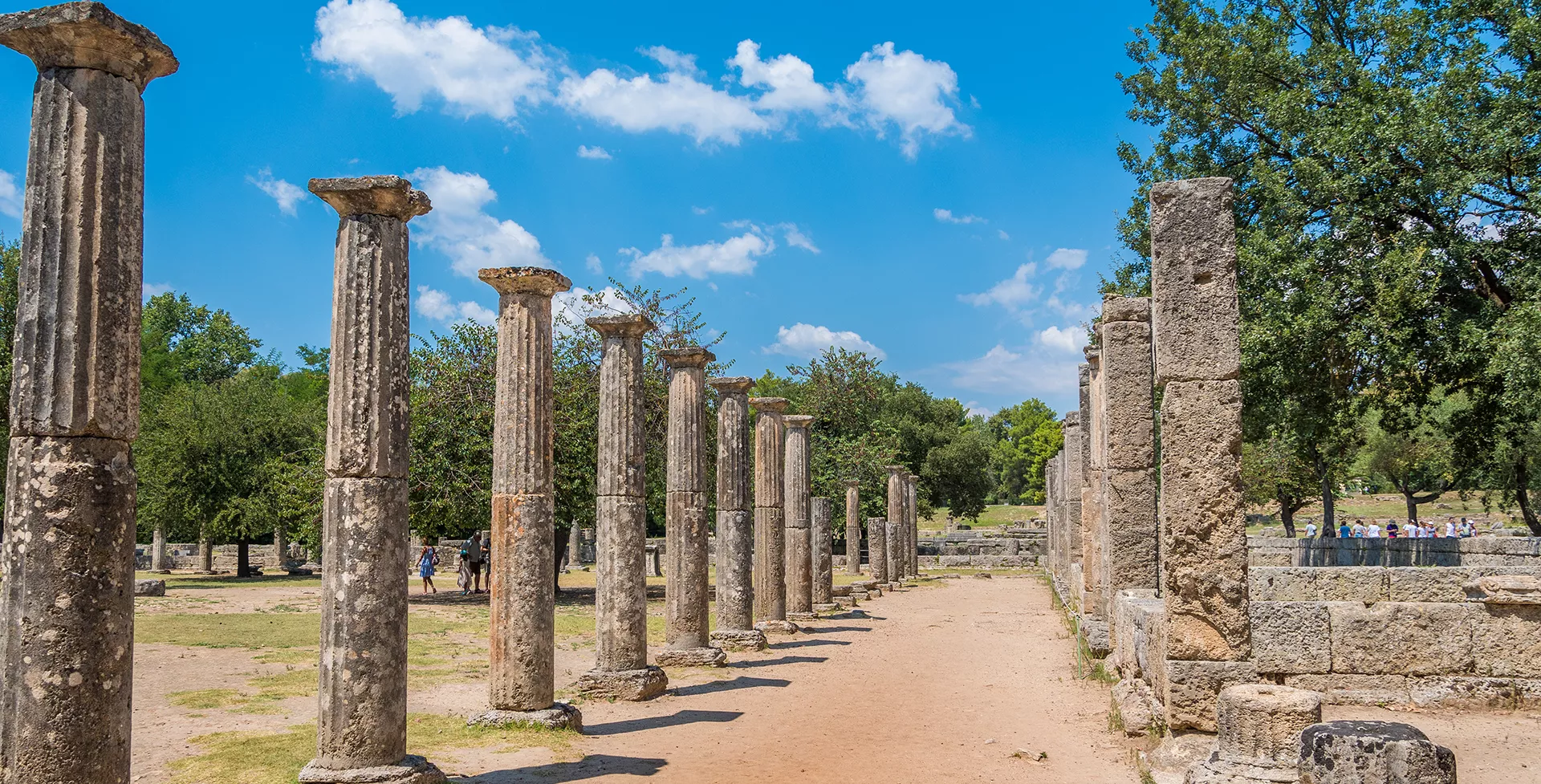 Griekenland Olympia gymnasium 