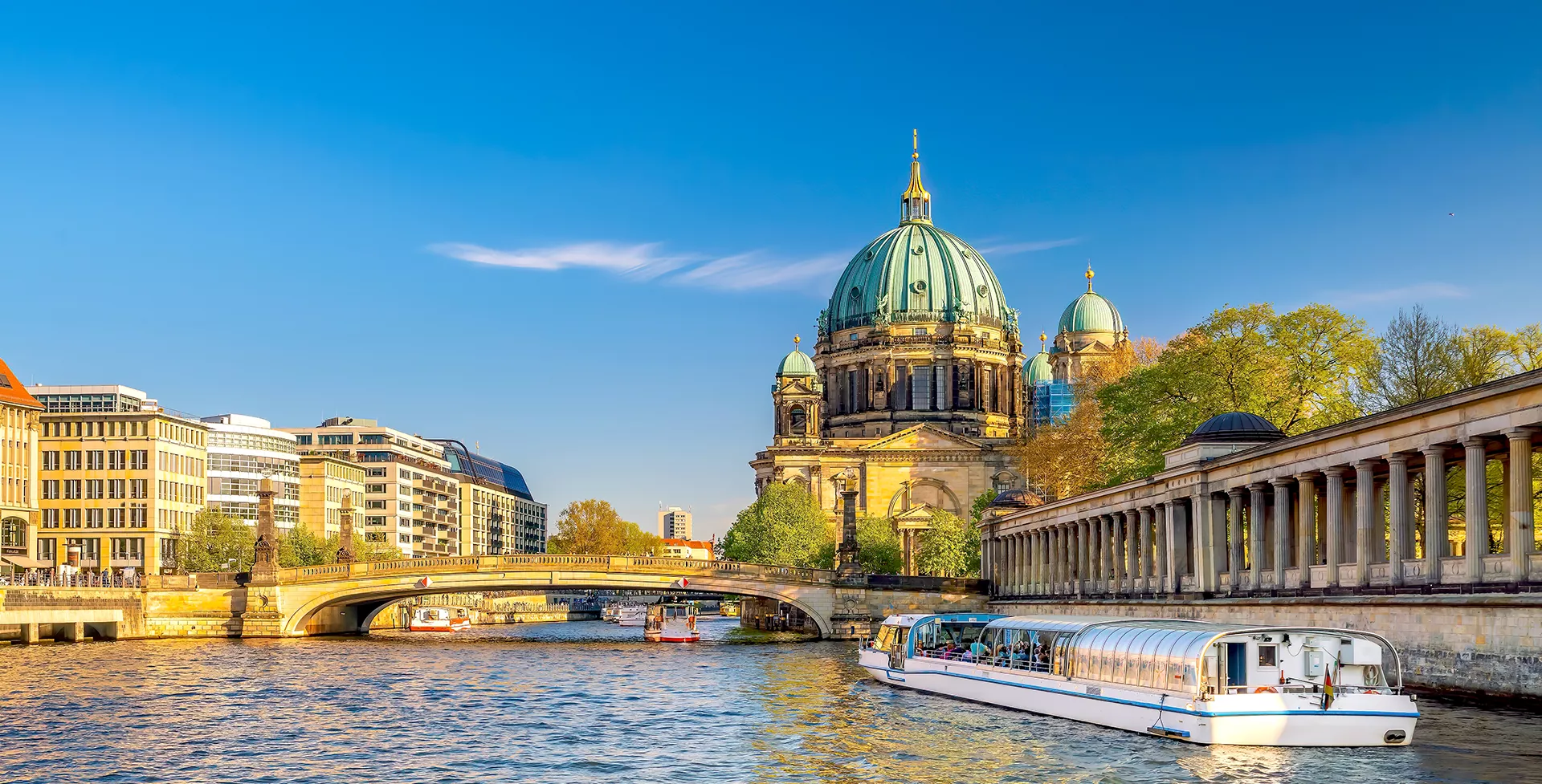 Duitsland Berlijn skyline en de Cathedraal