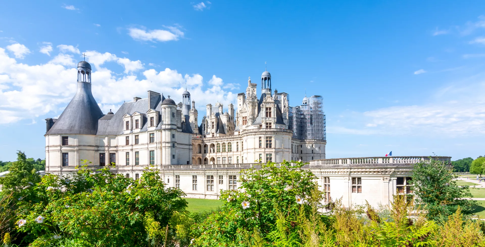 Kasteel van Chambord in Loire in Frankrijk