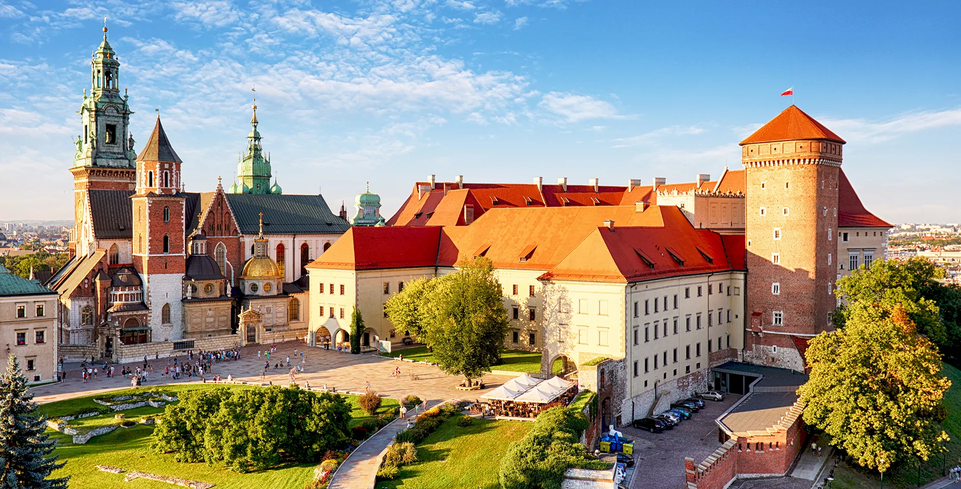 Polen Wawel kasteel in Krakau