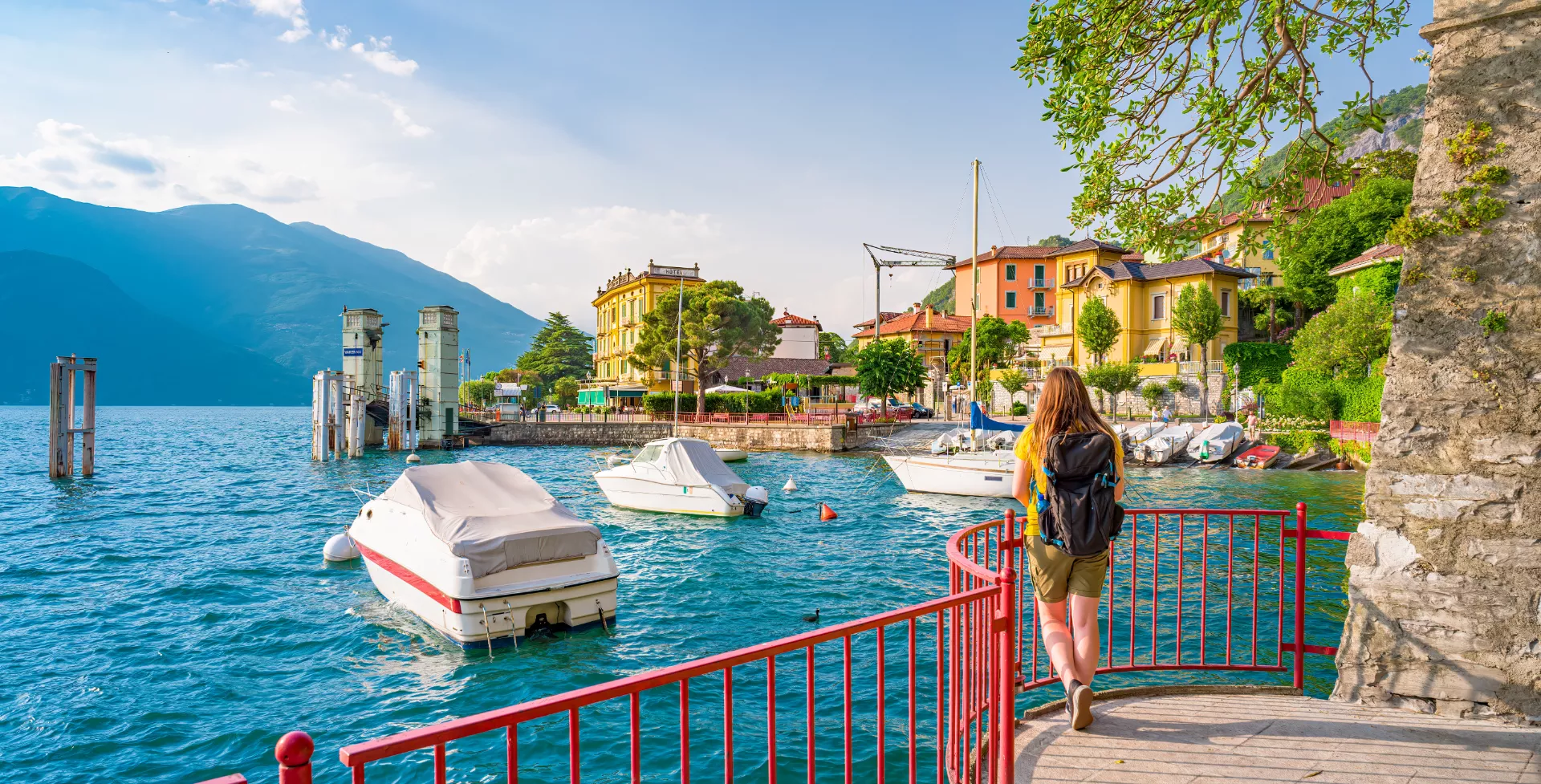 Wandelaar, Lombard, Comomeer in Italië