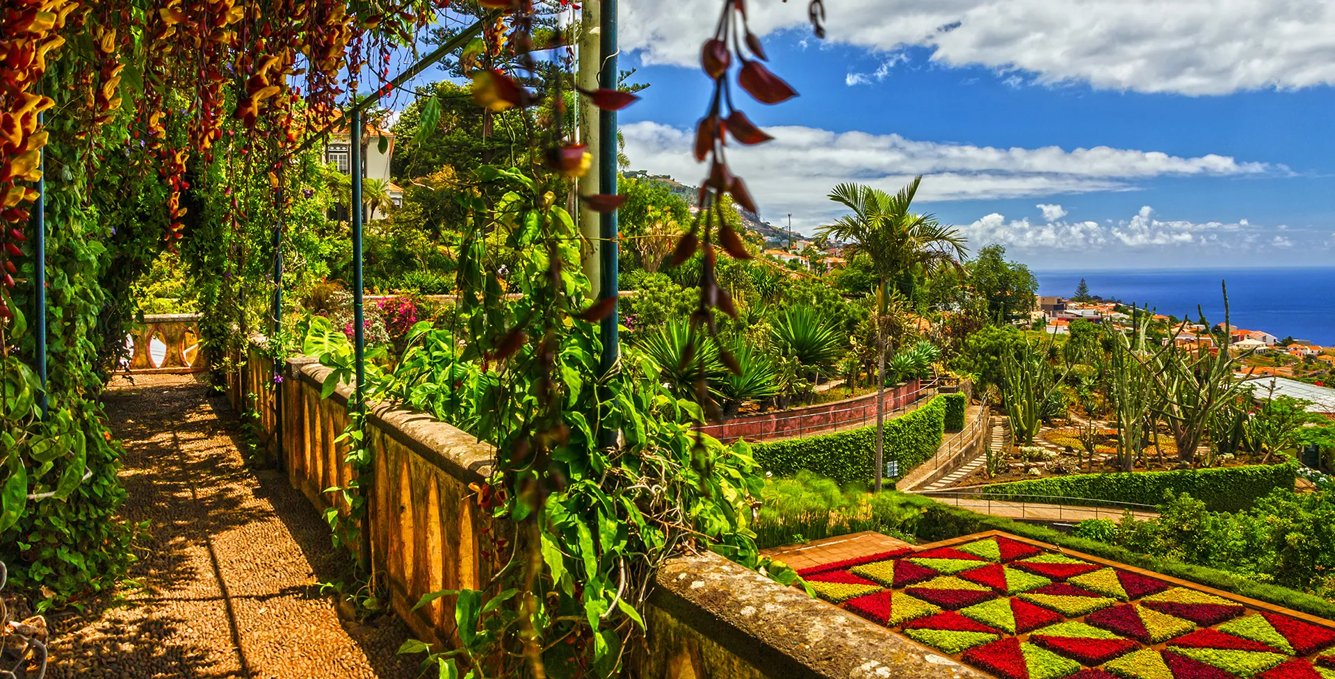 Portugal-Madeira Funchal  Botanische tuinen