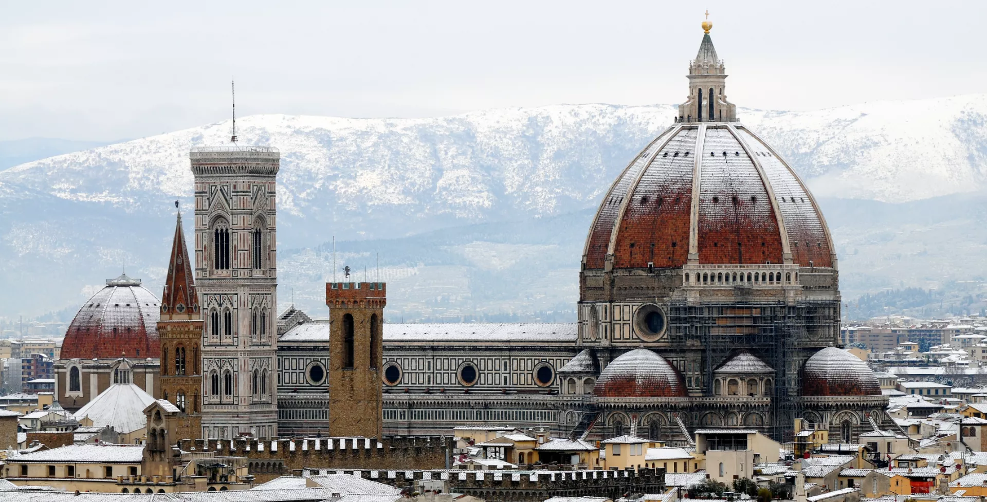 Giotto's Bell Tower, Kathedraal Santa Maria del Fiore, Toscane, Florence, Italië