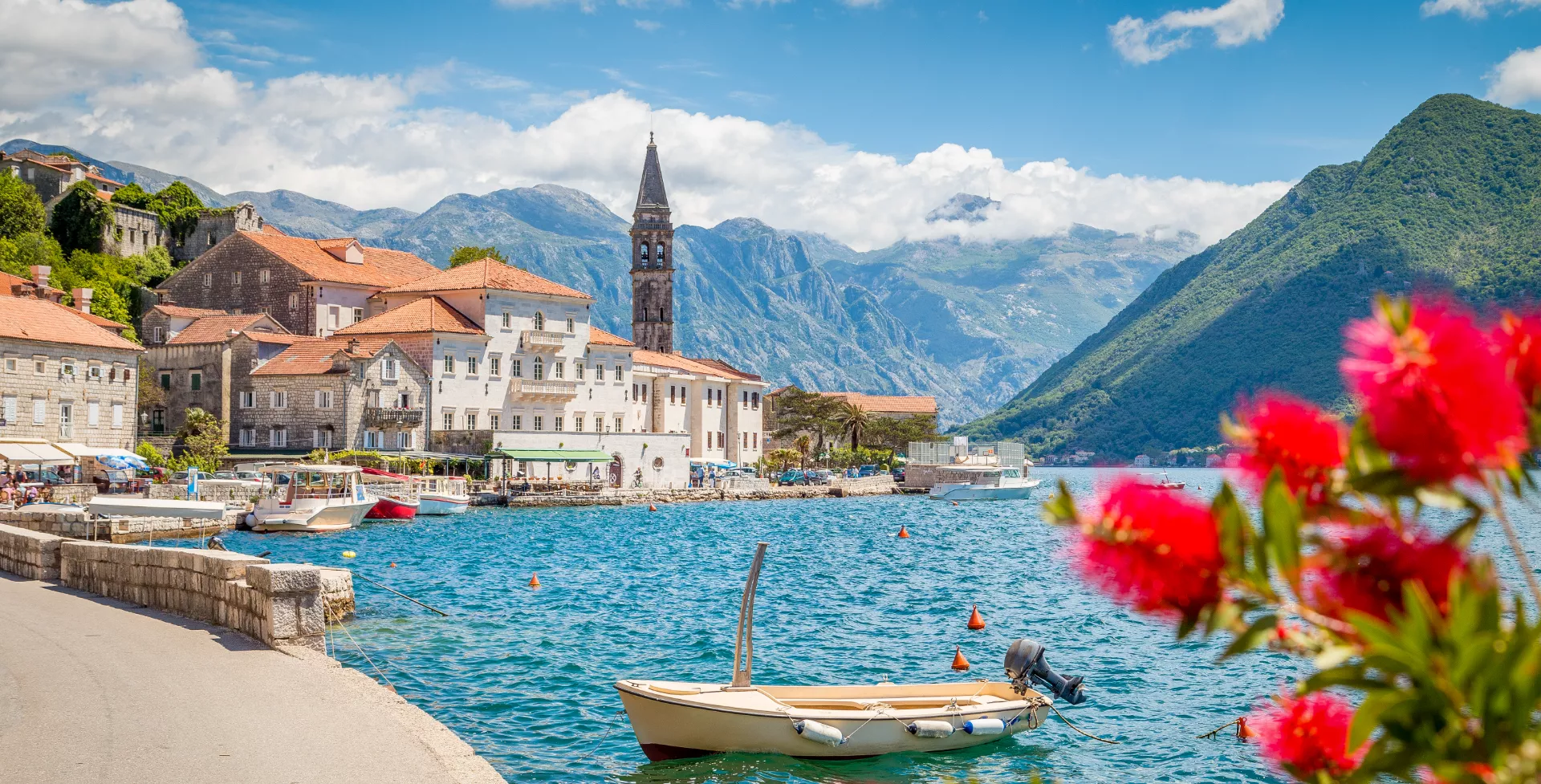 Montenegro, Perast, Baai van Kotor