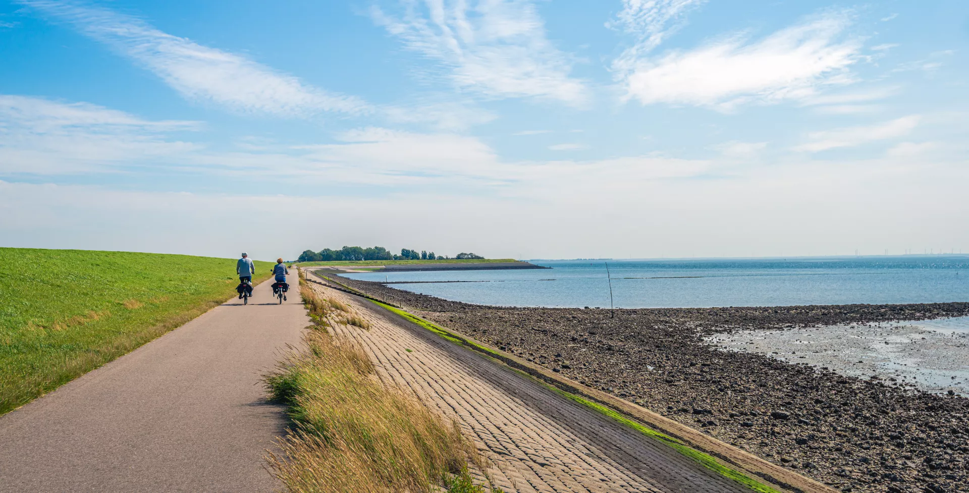 Fietsen langs de Waddenzee en IJsselmeer 