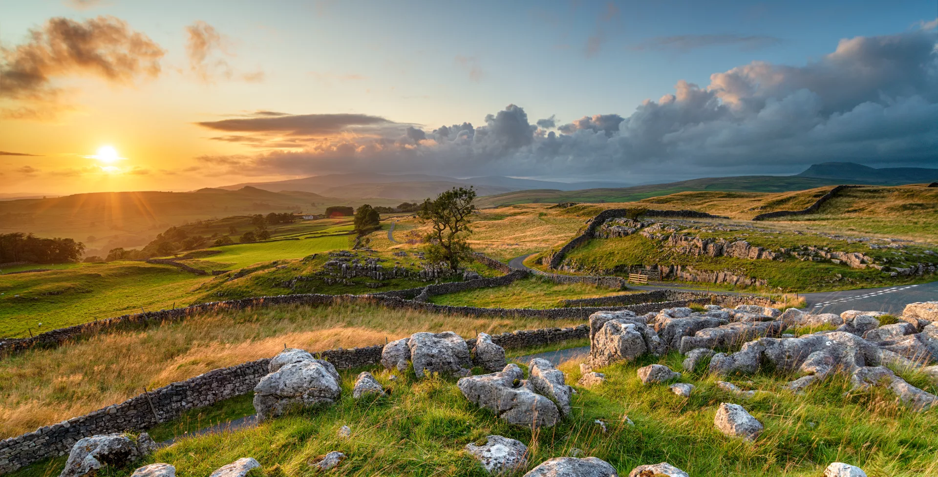 Winskill Stones in Yorkshire Dales Nationaal Park