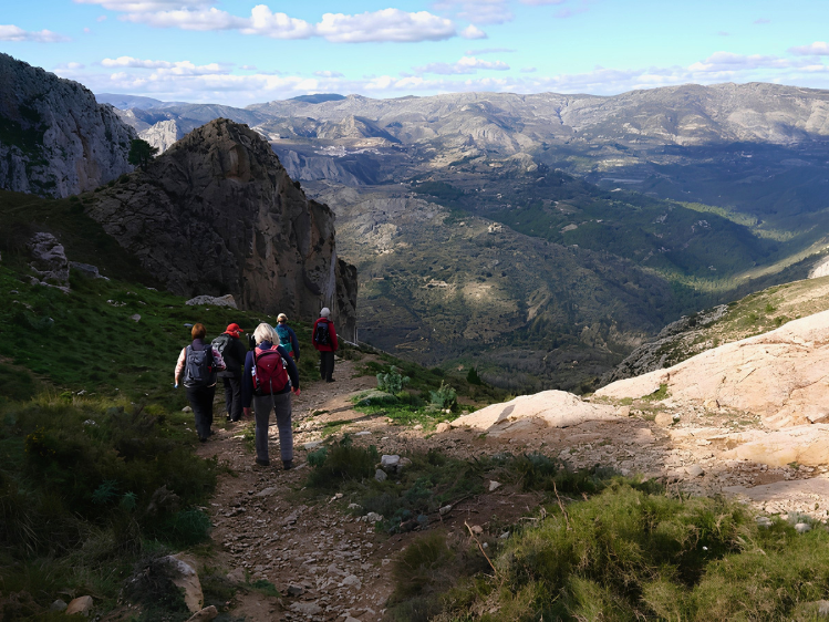 Wandelen in de bergen rond Calpe